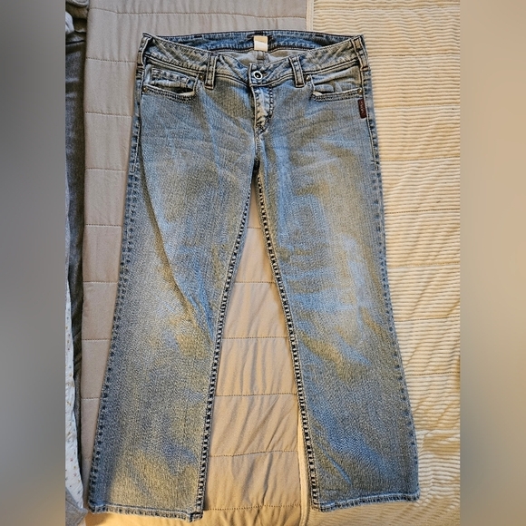 Silver Jeans Denim - Silver Jeans Classic Blue StraightLeg Denim Size 31